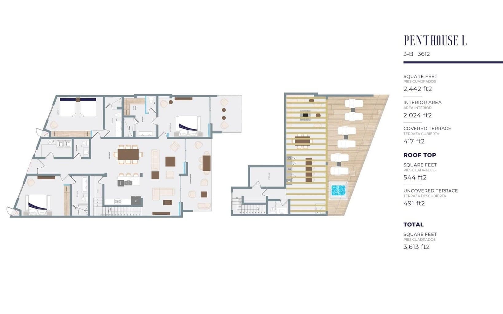 Paseo Malecon San Jose, Penthouse Tortuga Bay Ph-II, San Jose del Cabo